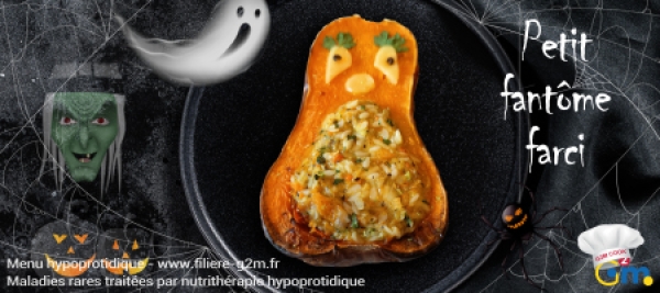 G2m Cook Halloween : Petit Fantôme farci
