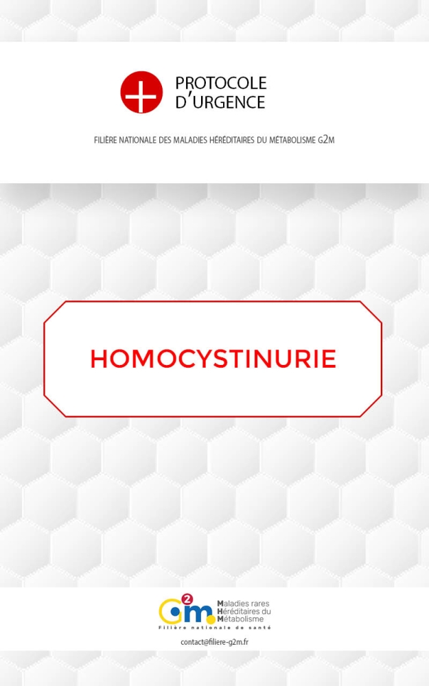 Protocole d'urgence - Homocystinurie