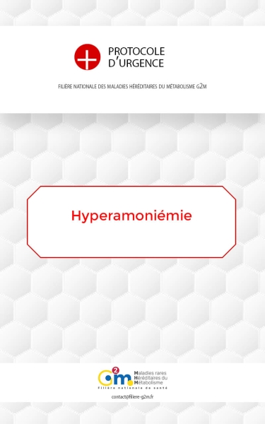 Protocole d'urgence - Hyperamoniémie