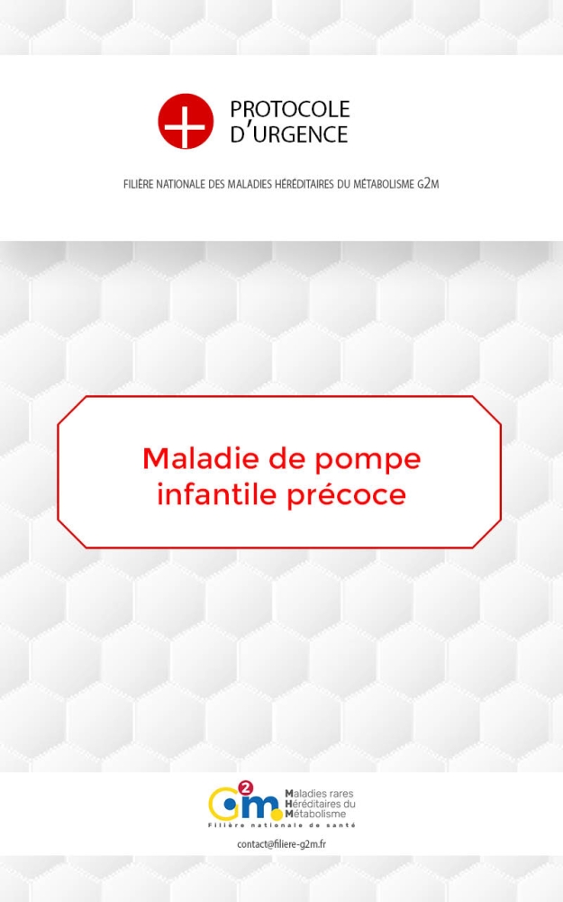 Protocole d'urgence - Maladie de pompe infantile précoce