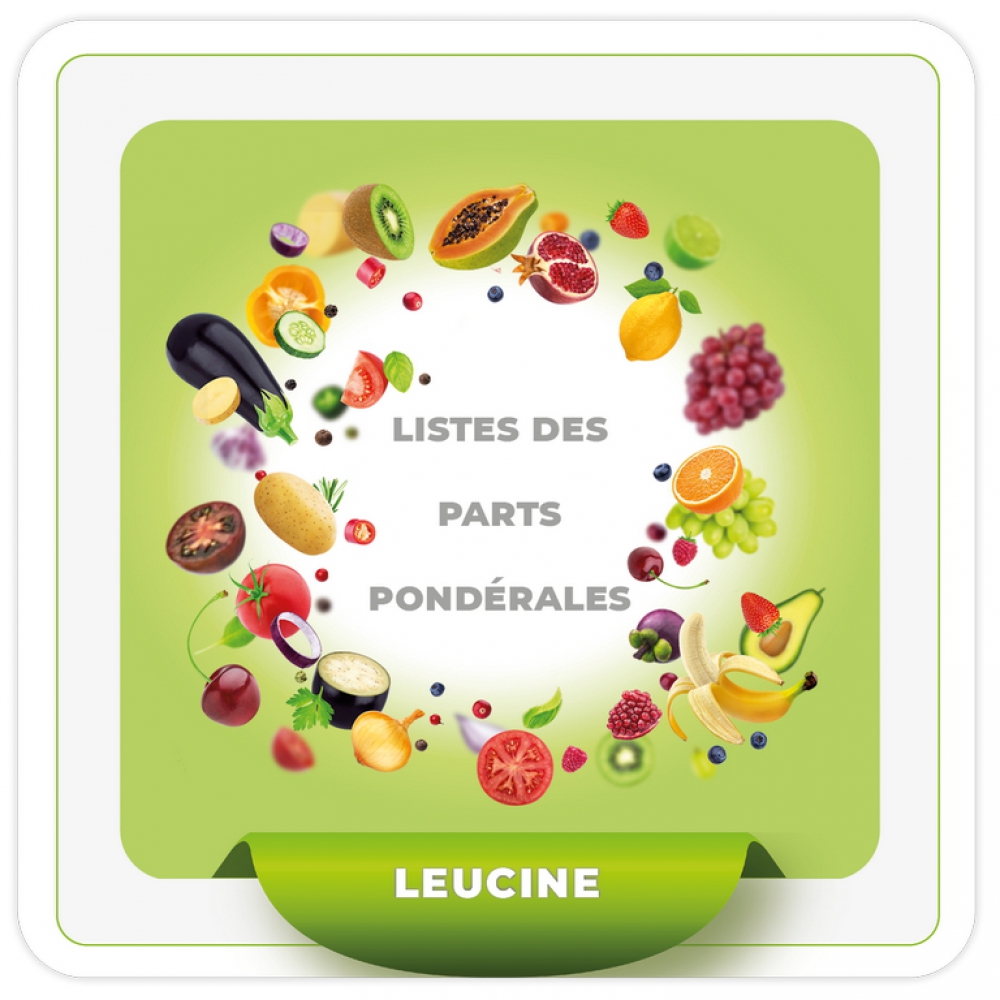 Consensus parts leucine - liste ordre croissant