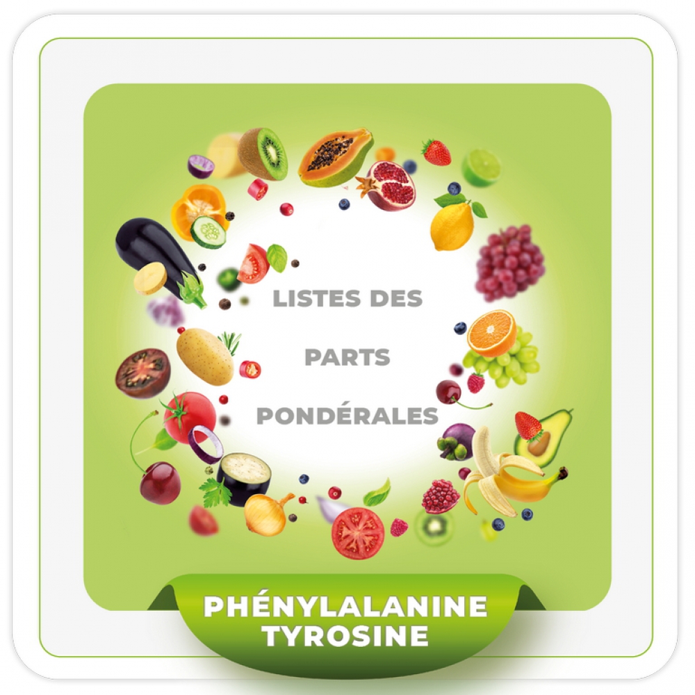 Consensus parts phénylalanine/tyrosine - liste ordre alphabétique